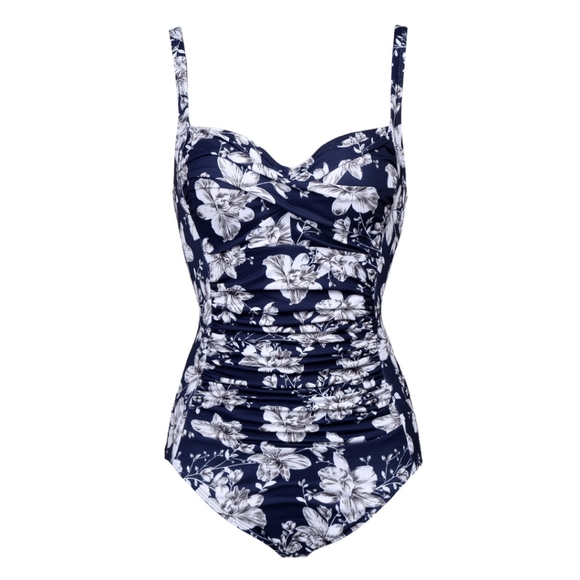 Ekouaer Floral Swimsuit - Picture 1 of 9